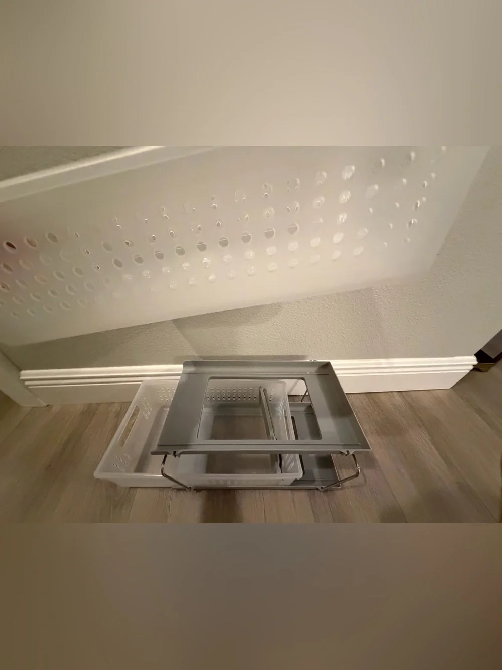 2-Tier Under-Sink Organizer with Pull-Out Drawers – Like New